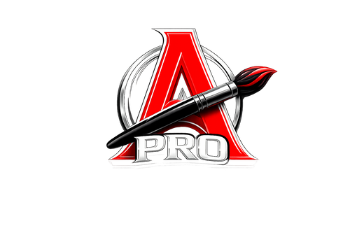 ARTSITE PRO logo — red paintbrush A mark, artist business-building system