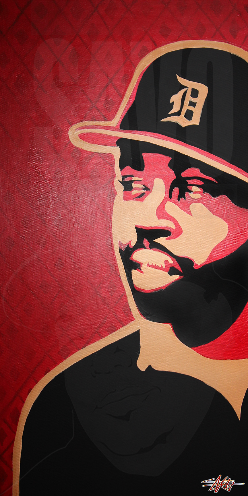 J Dilla artwork by SAVO | Hip-hop fine art print