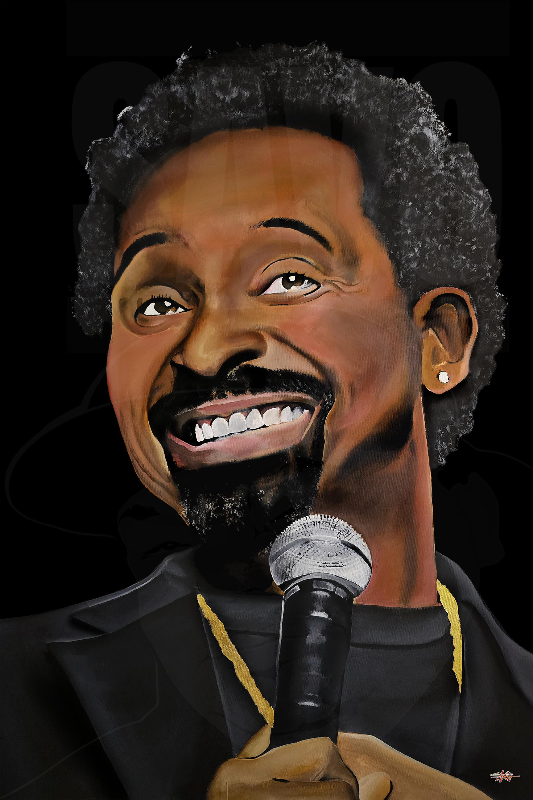 Mike Epps artwork by SAVO