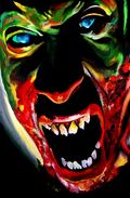 ZOMBIE original artwork by SAVO
